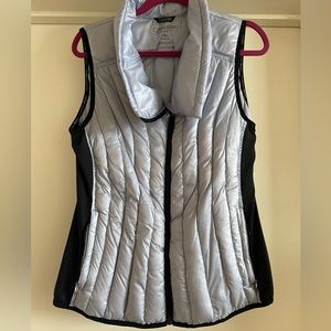 Calvin Klein light blue puffer vest